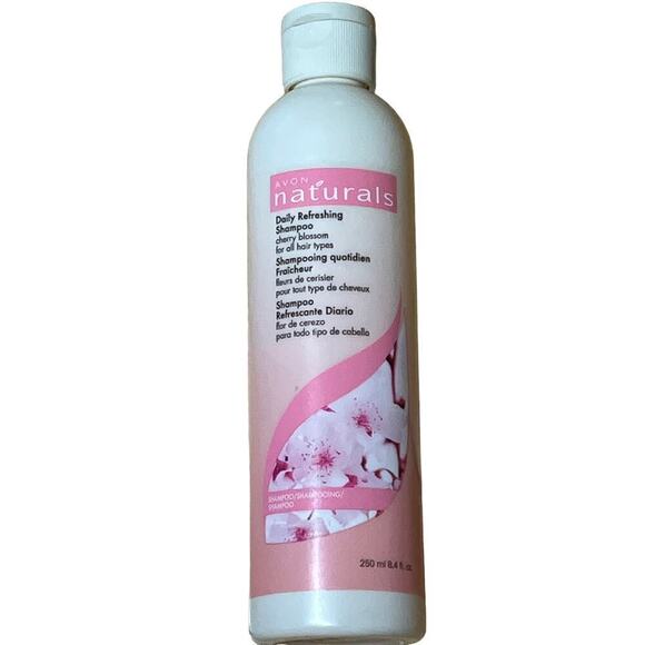 AVON naturals Daily Refreshing Conditioner. Cherry Blossom 8.4oz. - Picture 2 of 3